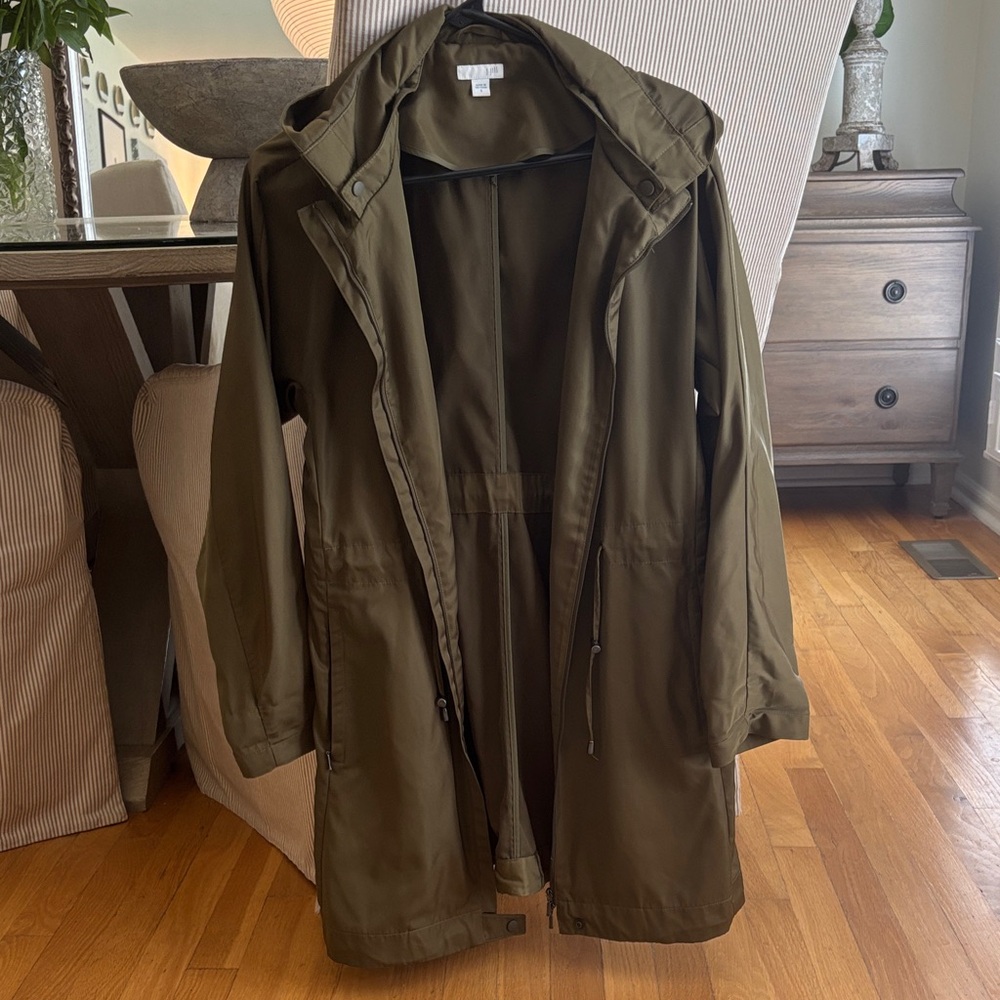 J Jill Rain Trenchcoat